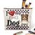 Dog Lovers, Pet Lovers - I Love My Dog - Personalized Cosmetic Bag
