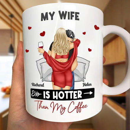 Ma femme est plus sexy que mon café - Tasse personnalisée