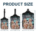 Gift For Couples, Gift For Boyfriend, Gift For Husband - Custom Photo Property Of Travel Lovers, Travellers - Personalized Luggage Tag