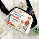 Travel, Gift For Yourself, Gift For Women, Dog Lovers, Dog Mom, Dog Dad, Gift For Men, Happy - Just A Girl Boy Who Loves Dogs & Traveling - Personalized Crossbody Belt Bag