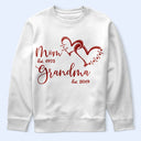 Gift For Grandma,Happy - Mom Est Grandma Est - Personalized T Shirt