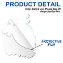 Couple Love You To The North Pole And Back - Anniversary, Christmas Gift For Couples, Husband, Wife, Boyfriend, Girlfriend - Personalized Custom Shaped Acrylic Ornament