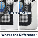 Family,Memorial,Gift For Women,Gift For Men,Sad,Christmas - Memorial When You Really Miss Me Hug This Blanket Tight - Personalized Fleece Blanket, Sherpa Blanket