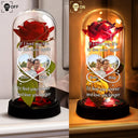 Gift For Couples,Old Couples,LGBT,Gift For Women,Gift For Men,Love,Gift For Wife,Gift For Husband,Gift For Boyfriend,Gift For Girlfriend,Custom Photo - Custom Photo Couple I'd Find You Sooner And Love You Longer - Personalized Everlasting Rose Dome Lamp