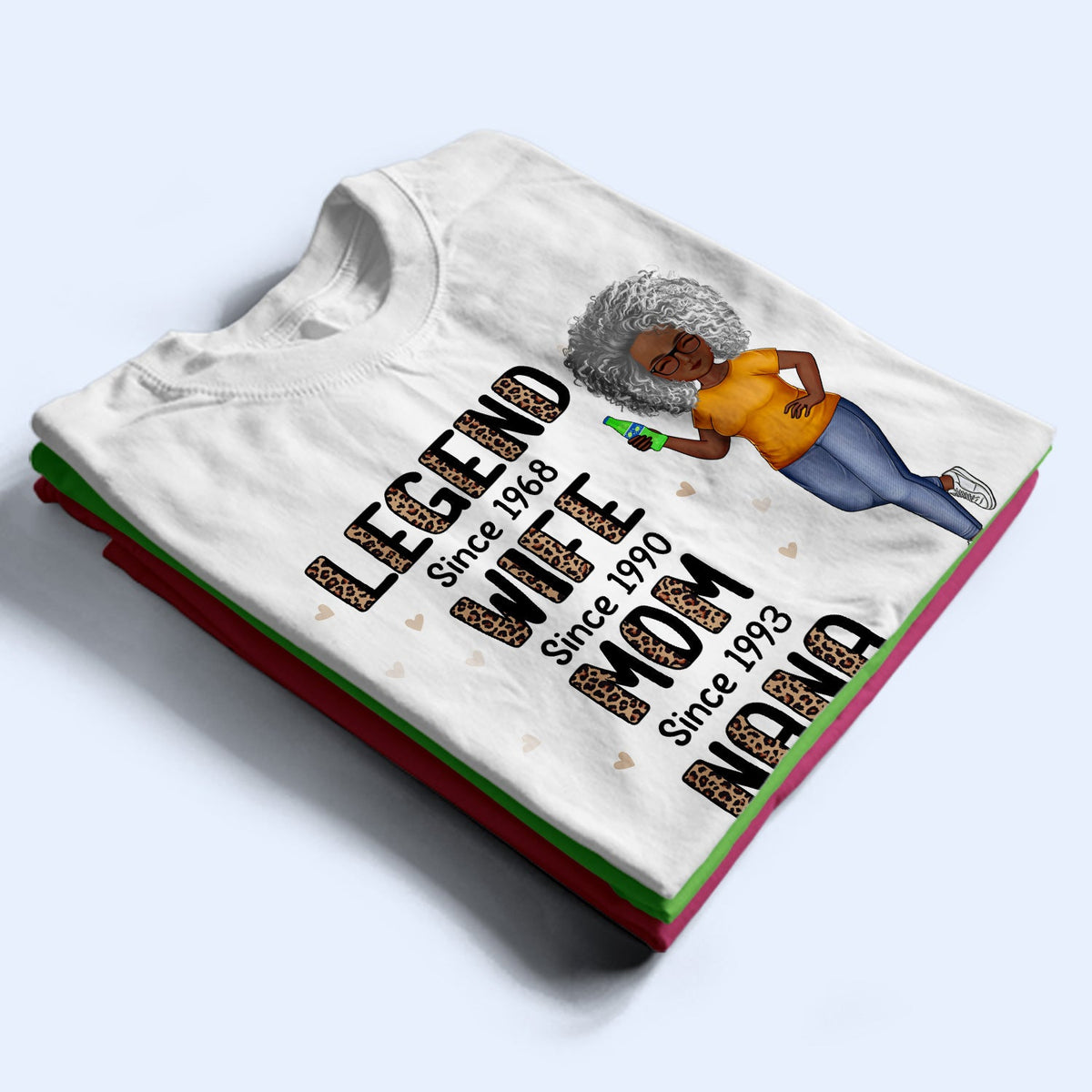 Legend Wife Mom Grandma - Gift For Mother And Grandmother - Personalized Custom T Shirt