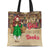 Reading Just A Girl Who Loves Books Bag - Gift For Book Lovers - Personalized Zippered Canvas Bag