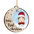 New Baby's First Christmas - Personalized 2-Layered Wooden Ornament