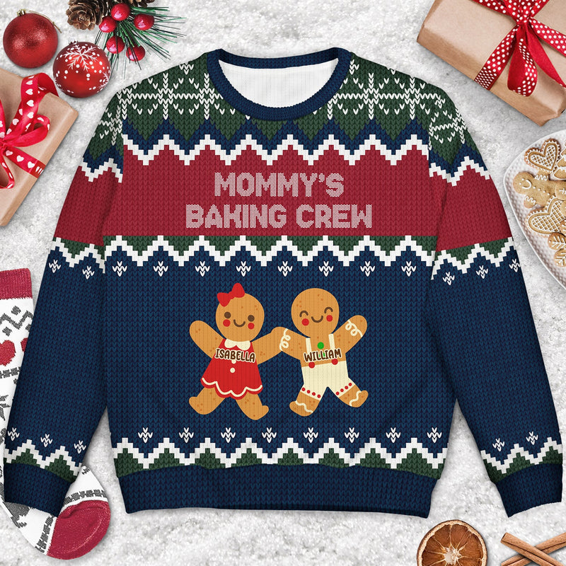 Grandma Grandpa Mom Dad Perfect Batch - Gift For Mom, Dad, Grandparents - Personalized Unisex Ugly Sweater