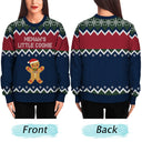 Grandma Grandpa Mom Dad Perfect Batch - Gift For Mom, Dad, Grandparents - Personalized Unisex Ugly Sweater