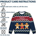 Grandma Grandpa Mom Dad Perfect Batch - Gift For Mom, Dad, Grandparents - Personalized Unisex Ugly Sweater