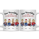 Our Friendship Is A True Blessing To Me - Christmas, Gifts For Colleagues, Coworker, Bestie - Personalized Mug