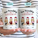 Our Friendship Is A True Blessing To Me - Christmas, Gifts For Colleagues, Coworker, Bestie - Personalized Mug