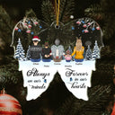 Your Wings Were Ready - Christmas, Memorial Gift - Personalized Custom Shaped Acrylic Ornament