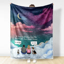You Were My Favorite Hello And Hardest Goodbye - Memorial Gift - Personalized Fleece Blanket