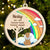 Forever Loved Forever Missed - Christmas, Memorial Gift For Pet Lovers - Personalized 2-Layered Mix Ornament