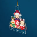 Tasses pour grand-mère, grand-père et petit-enfant - Cadeau pour petits-enfants et enfants - Décoration acrylique découpée personnalisée