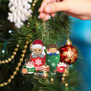 Tasses pour grand-mère, grand-père et petit-enfant - Cadeau pour petits-enfants et enfants - Décoration acrylique découpée personnalisée