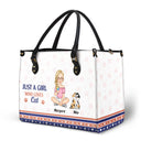 Best Fur Mom Ever - Gift For Dog Mom, Cat Mom, Pet Lovers - Personalized Leather Bag