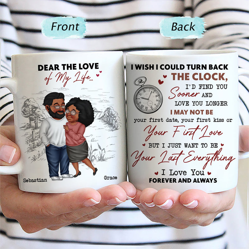 I Wish I Could Turn Back The Clock - Gift For Couples - Personalized Mug
