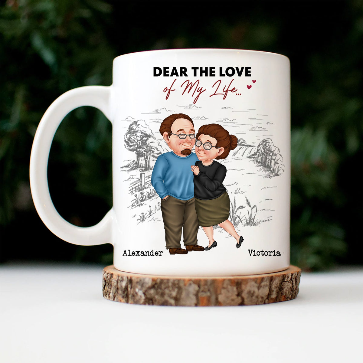 I Wish I Could Turn Back The Clock - Gift For Couples - Personalized Mug