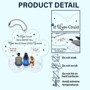 You Were My Favorite Hello - Memorial Gift For Pet Lovers - Personalized Acrylic Car Hanger