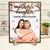Custom Photo Mother & Daughter Forever Linked Together - Gift For Mom - Personalized 2-Layered Wooden Plaque With Stand