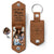 Custom Photo You Are The Piece Hold Us Together - Gift For Mom, Mother - Personalized Leather Photo Keychain