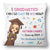 I Graduated Can I Go Back To Bed Now - Graduation Gift, Gift For Yourself - Personalized Pillow