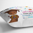 J'ai obtenu mon diplôme. Puis-je retourner au lit maintenant ? Cadeau de remise de diplôme, cadeau pour vous-même - Oreiller personnalisé