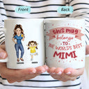 This Mug Belongs To - Gift For Mom, Mother, Grandma, Grandmother - Personalized Mug