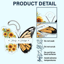 Grandma Mom Butterfly Grandkids Kids - Gift For Mother, Grandmother - Personalized Acrylic Car Hanger