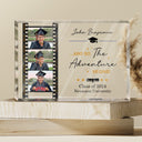 Custom Photo Behind You All Your Memories - Graduation Gift For Friends, Children - Personalized Rectangle Shaped Acrylic Plaque