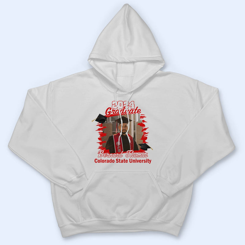 Custom Photo Graduation Celebration - Gift For Friends, Children - Personalized T Shirt