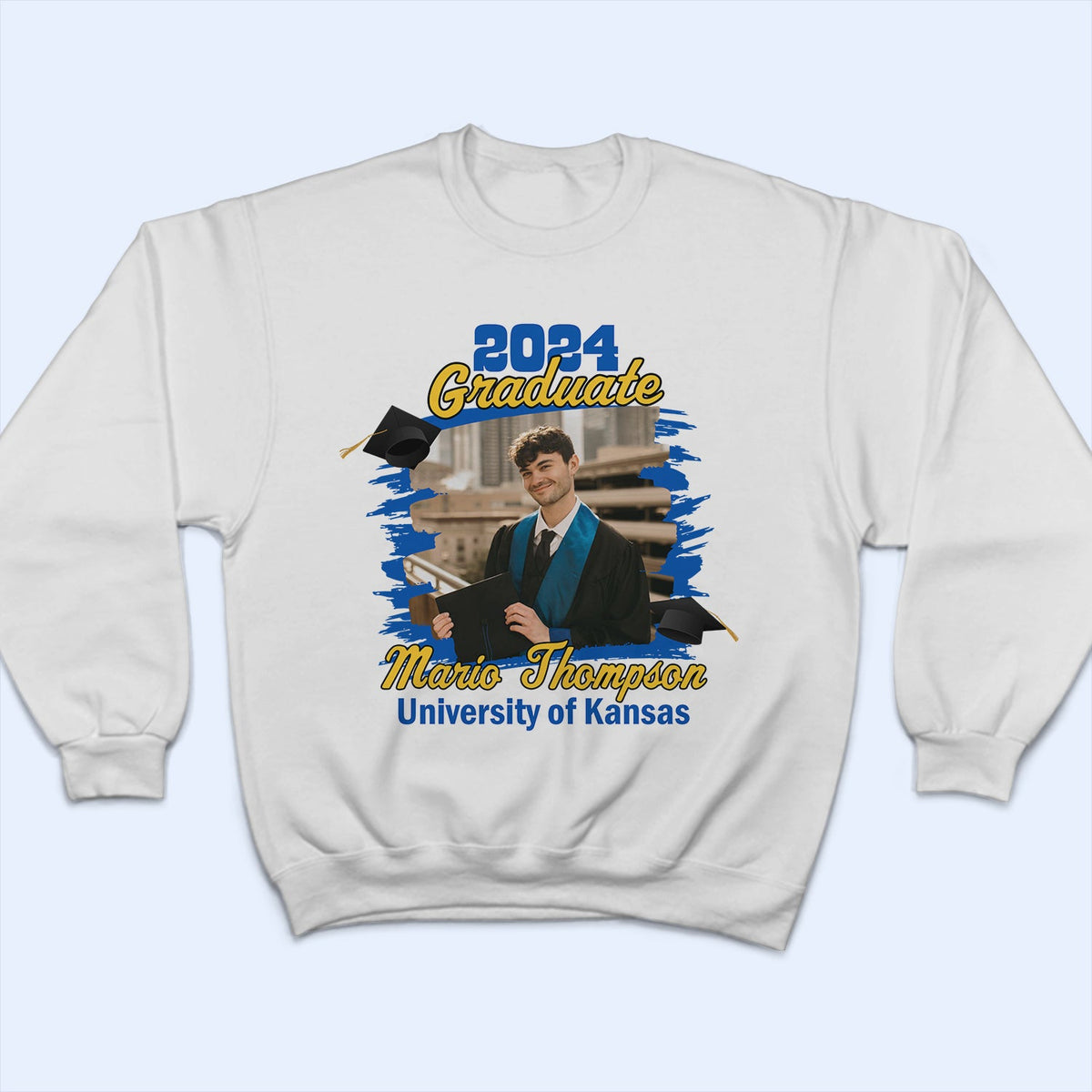 Custom Photo Graduation Celebration - Gift For Friends, Children - Personalized T Shirt