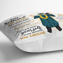 Vous avez cru que vous pouviez le faire, alors vous l'avez fait - Cadeau de remise de diplôme pour fille, fils - Oreiller personnalisé