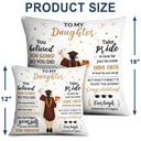 Vous avez cru que vous pouviez le faire, alors vous l'avez fait - Cadeau de remise de diplôme pour fille, fils - Oreiller personnalisé