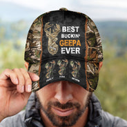 Casquette classique personnalisée pour papa, grand-père et chasseur 
