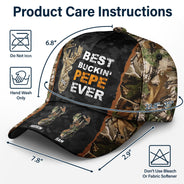 Casquette classique personnalisée pour papa, grand-père et chasseur 