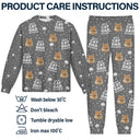 Pet Lovers, Pet Mom, Pet Dad - Custom Photo Best Dog Cat Dad Mom Ever - Personalized Unisex Pajamas Set