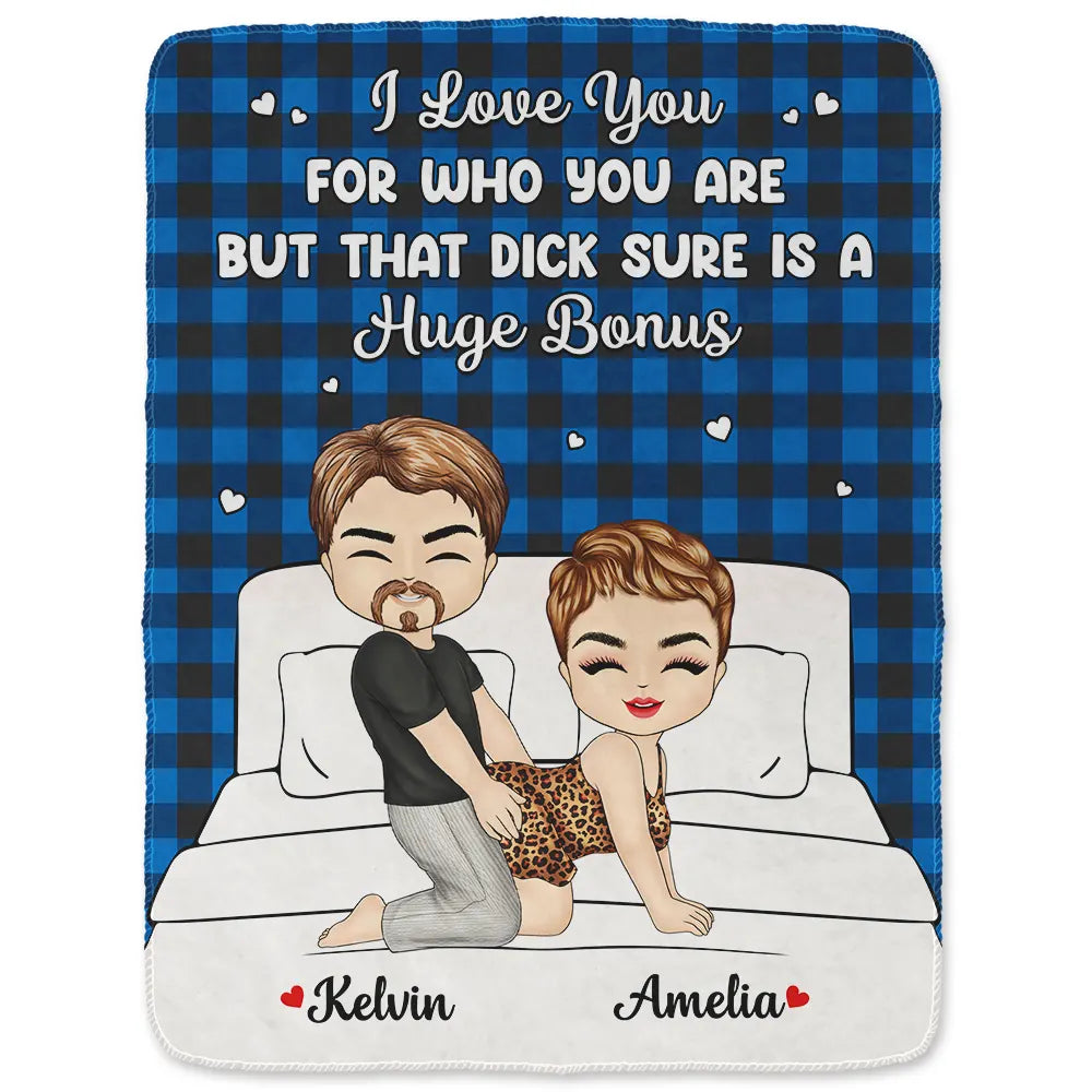 Gift For Couples, Gift For Boyfriend, Gift For Husband, Gift For Wife, Gift For Girlfriend - Roses Are Red The Morning Is Foggy - Personalized Fleece Blanket, Sherpa Blanket
