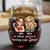 Gift For Bestie, Gift For Sisters, Gift For Sibling - Besties It's Not Drinking Alone - Personalized Stemless Wine Glass