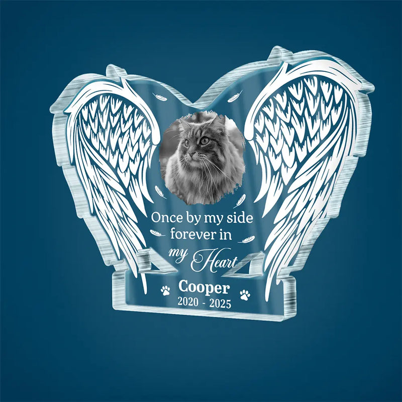 Pet Lovers, Dog Lovers, Cat Lovers, Memorial - Custom Photo If Love Could Have Saved You - Personalized Custom Shaped Acrylic Plaque