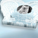 Pet Lovers, Dog Lovers, Cat Lovers, Memorial - Custom Photo If Love Could Have Saved You - Personalized Custom Shaped Acrylic Plaque