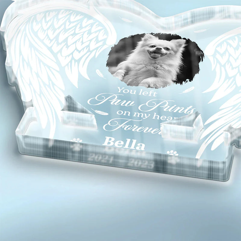 Pet Lovers, Dog Lovers, Cat Lovers, Memorial - Custom Photo If Love Could Have Saved You - Personalized Custom Shaped Acrylic Plaque