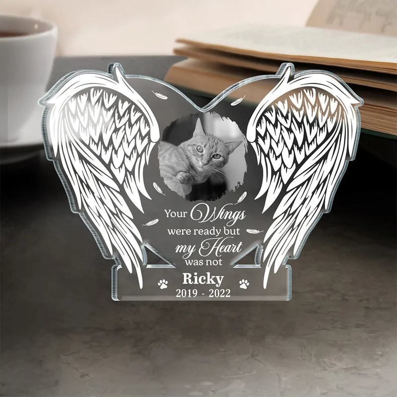 Pet Lovers, Dog Lovers, Cat Lovers, Memorial - Custom Photo If Love Could Have Saved You - Personalized Custom Shaped Acrylic Plaque