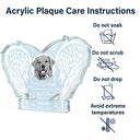 Pet Lovers, Dog Lovers, Cat Lovers, Memorial - Custom Photo If Love Could Have Saved You - Personalized Custom Shaped Acrylic Plaque