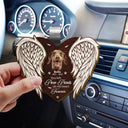 Pet Lovers,Dog Lovers,Cat Lovers,Memorial - Custom Photo If Love Could Have Saved You, You Would Have Lived Forever - Personalized Custom Shaped Car Visor Clip