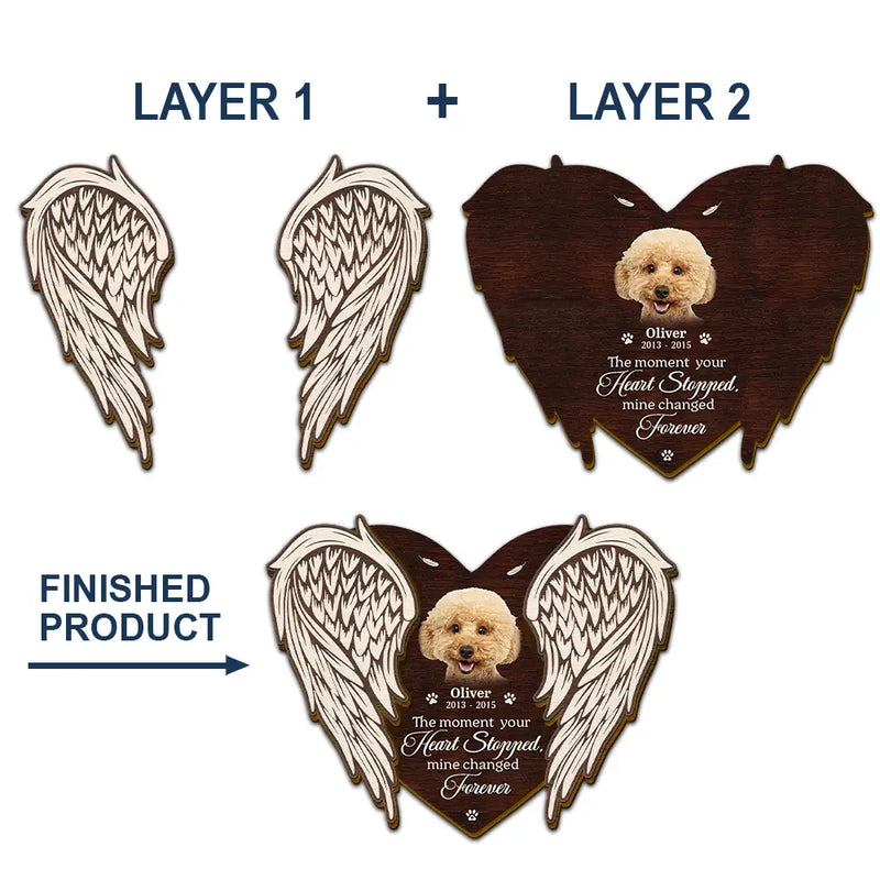 Pet Lovers,Dog Lovers,Cat Lovers,Memorial - Custom Photo If Love Could Have Saved You, You Would Have Lived Forever - Personalized Custom Shaped Car Visor Clip