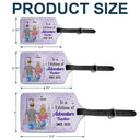 Travel, Gift For Couples, Gift For Husband, Gift For Wife, Gift For Boyfriend, Gift For Girlfriend - To A Lifetime Of Adventure Together - Personalized Luggage Tag
