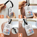 Travel, Gift For Couples, Gift For Husband, Gift For Wife, Gift For Boyfriend, Gift For Girlfriend - To A Lifetime Of Adventure Together - Personalized Luggage Tag
